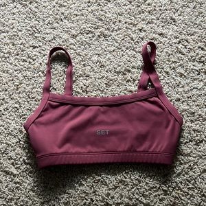 Set Active Sportbody Scoop Neck Bra in color Canyon